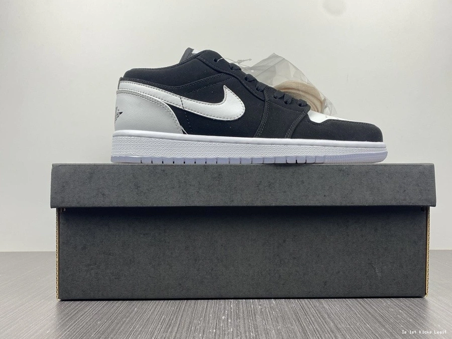 Black 1 White Low Air DH6931-001 Jordan 0907